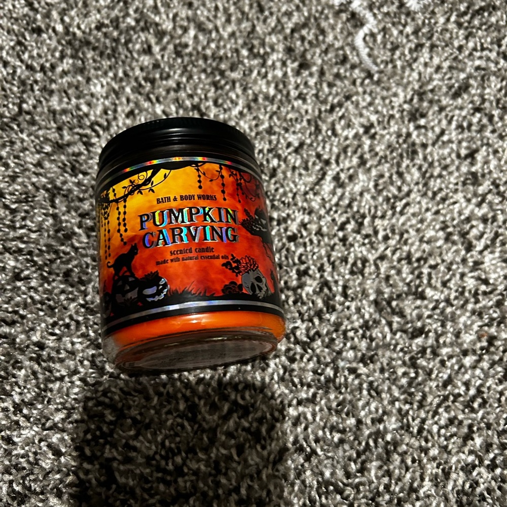 Bath & Body Works Pumpkin Carving Candle